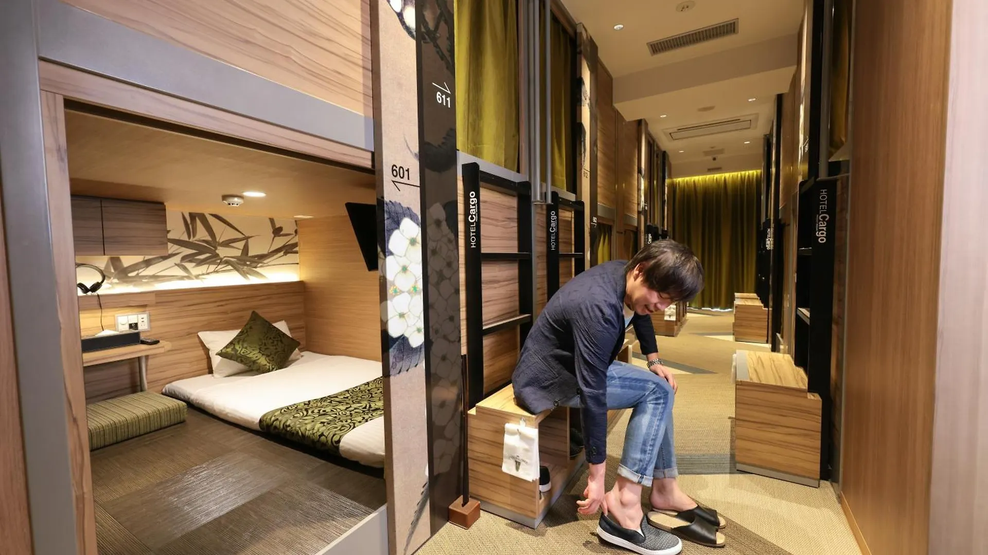 Capsulehotel Hotel Cargo Shinsaibashi Osaka